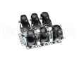 160621 Norlake Caster Kit Plate Type (Set Of