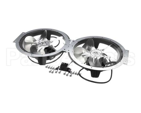 161006 Norlake 2-Fan Retrofit Fan Kit 8 Blade
