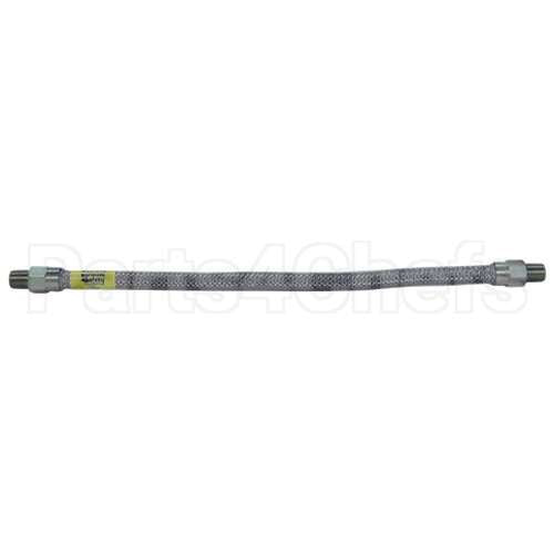 16100B-36 Compatible Dormont Hose, Gas, 1"Npt X 36"S/S, Hd