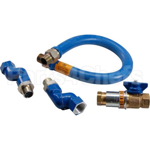 16100BPCF2S36 Compatible Dormont Connector, Gas (1"X36")