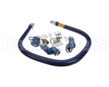 16100BPQ2SR60 Dormont 1 Dia., 60 Blue Hose, Snapfast, 2 Swivel