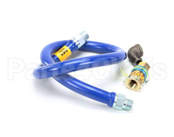 16100BPQ60 Dormont 1 Dia, 60 Blue Hose, Snapfast, 1 Elbow