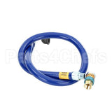 16100BPQ72 Dormont 1 Dia, 72 Blue Hose, Snapfast, 1 Elbow