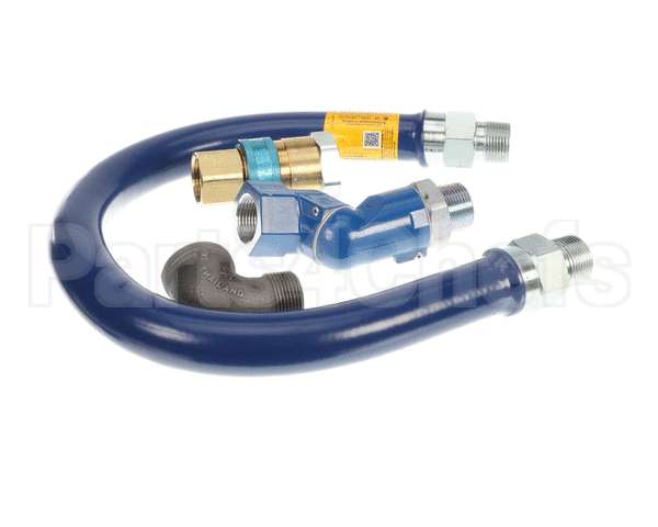 16100BPQS36 Dormont 1 Dia., 36 Blue Hose, Snapfast, Swivel M