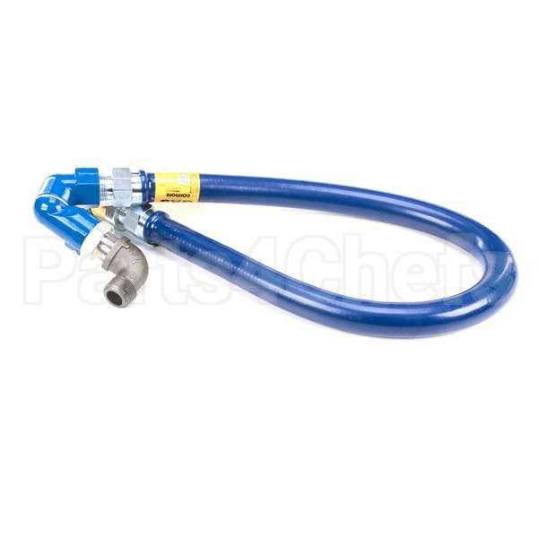 16100BPQS48 Compatible Dormont 1Dia., 48 Blue Hose, Snapfast, Swivel M