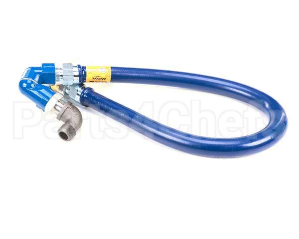 16100BPQS48 Dormont 1 Dia., 48 Blue Hose, Snapfast, Swivel M
