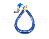 16100BPQS48 Dormont 1 Dia., 48 Blue Hose, Snapfast, Swivel M