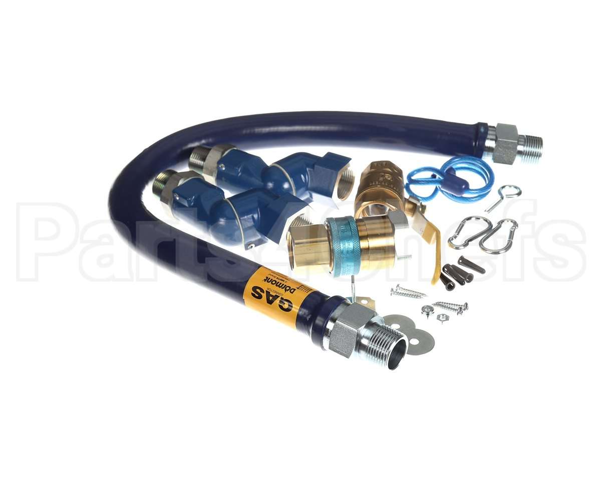 16100KIT2S36 Dormont 1 Dia., 36 Blue Hose, Snapfast, 2 Swivel