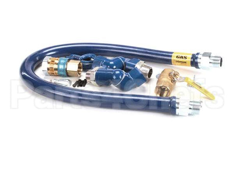 16100KIT2S48 Dormont 1 Dia., 48 Blue Hose, Snapfast, 2 Swivel