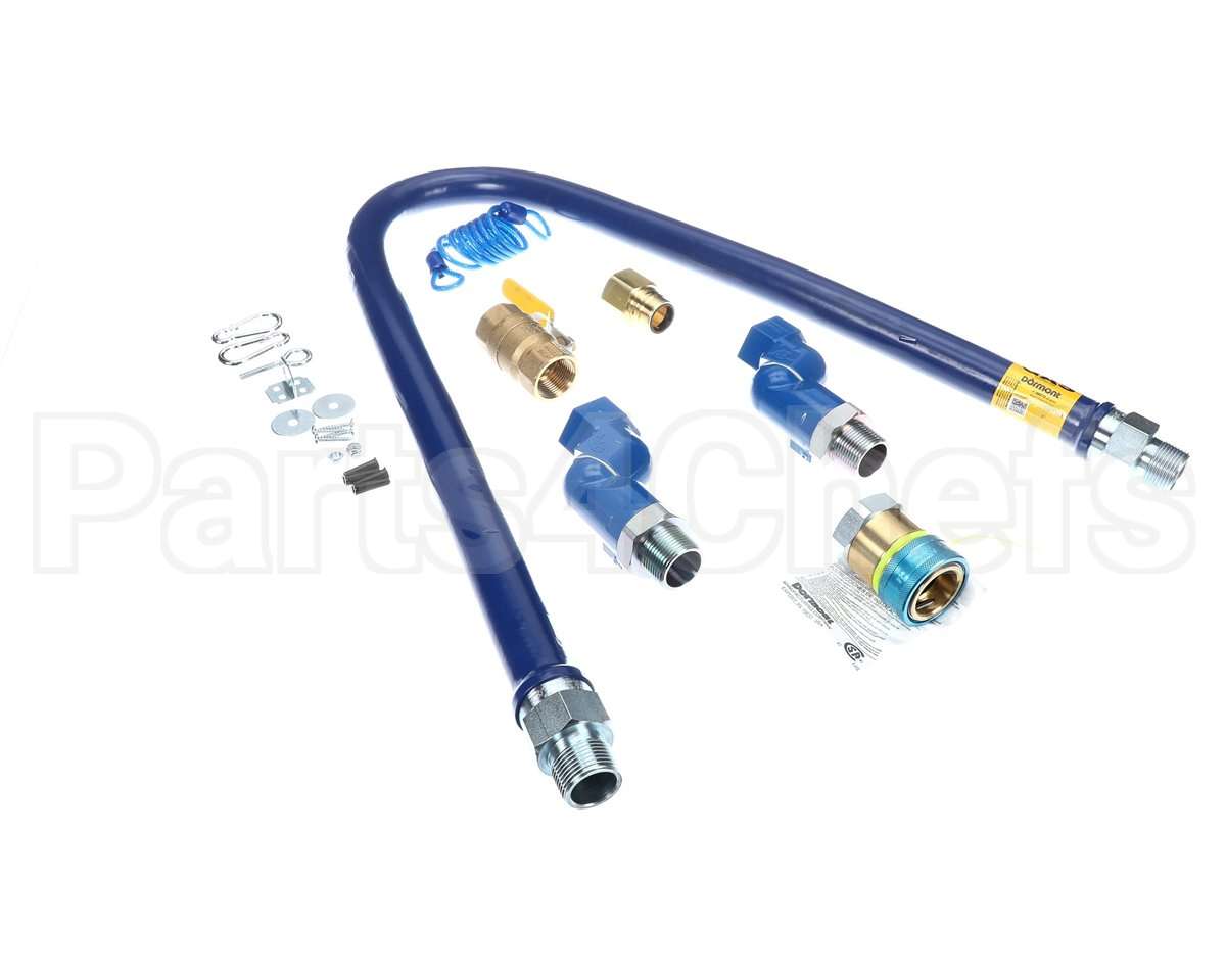 16100KIT2S60 Dormont 1 Dia., 60 Blue Hose, Snapfast, 2 Swivel