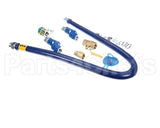 16100KIT2S60 Dormont 1 Dia., 60 Blue Hose, Snapfast, 2 Swivel