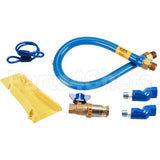 16100KITCF2SPS48 Compatible Dormont Kit, Gas Hose, 1"X48", W/Sftyset