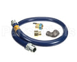 16125BPQ72 Dormont 1-1/4 Dia., 72 Blue Hose, Snapfast, 1 El