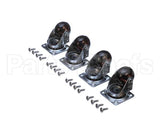 161467 Norlake Caster Kit 2" 27A/36A