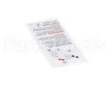 16181 Henny Penny Label - Lid Operating Instruct