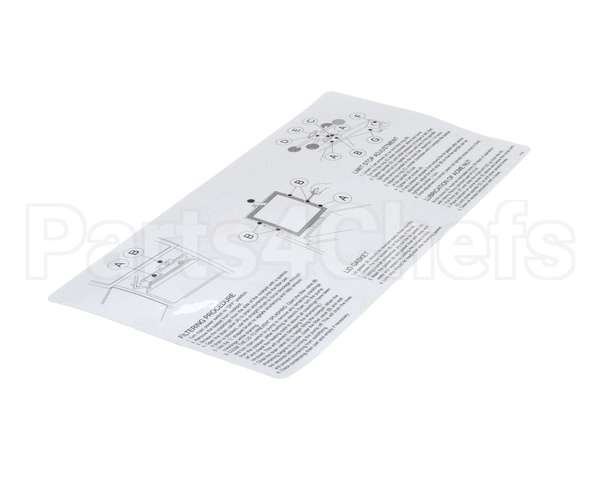 16182 Henny Penny Label-Filter Instruction