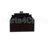 1621000 Garland Lamp-Red Lens Black Bezel 28V