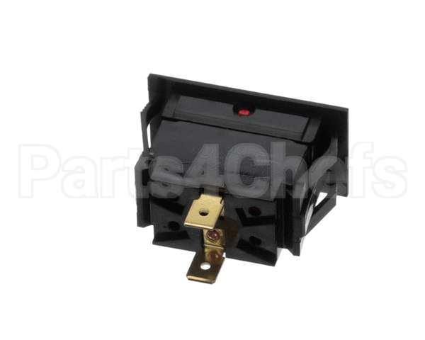 1621000 Garland Lamp-Red Lens Black Bezel 28V
