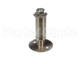 163754 Marshall Air Leg Asby, 6" W/Round Mounting