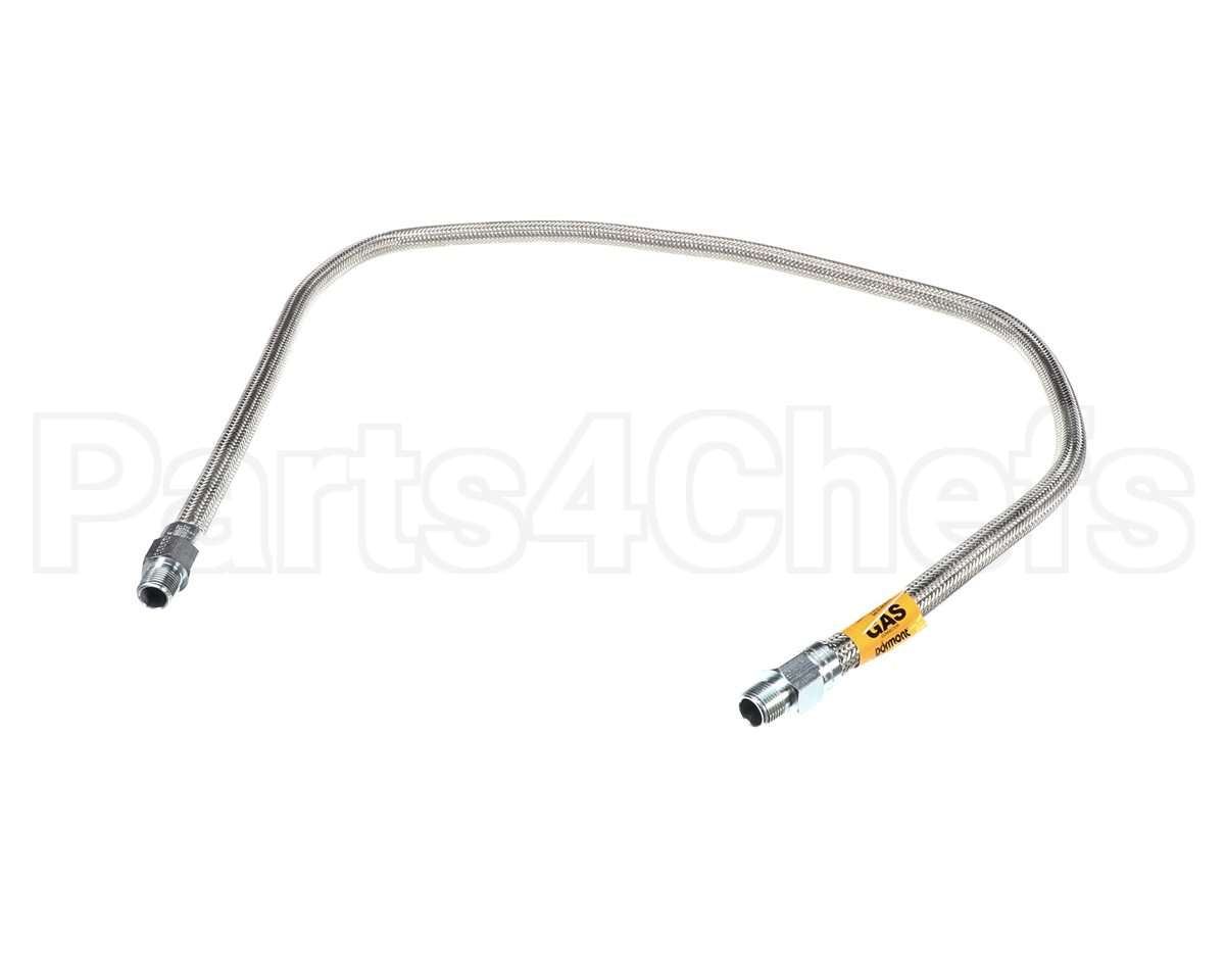 1650B60 Dormont Braided Gas Connector -- 1/2 Dia., 60 L