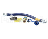 1650BPQ24 Dormont 1/2 Dia., 24 Blue Hose, Snapfast, 1 Elbo