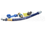 1650BPQ24 Dormont 1/2 Dia., 24 Blue Hose, Snapfast, 1 Elbo