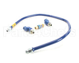 1650BPQ2S60 Dormont 1/2 Dia., 60 Blue Hose, Snapfast, 2 Swiv