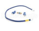 1650BPQ2S60 Dormont 1/2 Dia., 60 Blue Hose, Snapfast, 2 Swiv