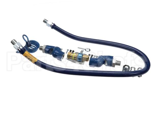 1650BPQ2SR48 Dormont 1/2 Dia., 48 Blue Hose, Snapfast, 2 Swiv
