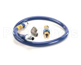 1650BPQ48 Dormont 1/2 Dia., 48 Blue Hose, Snapfast, 1 Elbo