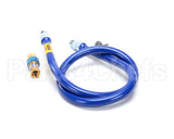 1650BPQ60 Dormont 1/2" Dia., 60 Blue Hose, Snapfast, 1 Elb