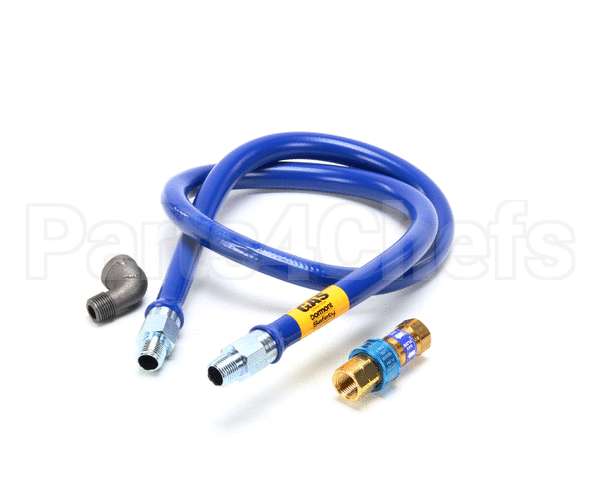 1650BPQ60 Dormont 1/2" Dia., 60 Blue Hose, Snapfast, 1 Elb
