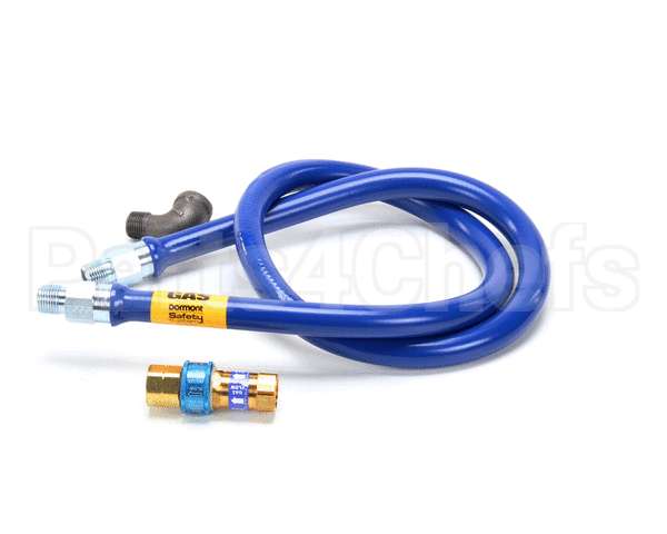 1650BPQ60 Dormont 1/2" Dia., 60 Blue Hose, Snapfast, 1 Elb
