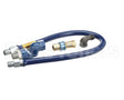 1650BPQS36 Dormont 1/2 Dia., 36 Blue Hose, Snapfast, Swivel