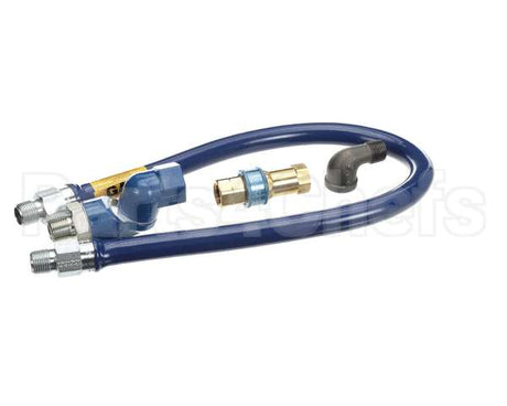 1650BPQS36 Dormont 1/2 Dia., 36 Blue Hose, Snapfast, Swivel