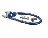 1650BPQS36 Dormont 1/2 Dia., 36 Blue Hose, Snapfast, Swivel