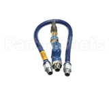 1650BPQS36 Dormont 1/2 Dia., 36 Blue Hose, Snapfast, Swivel