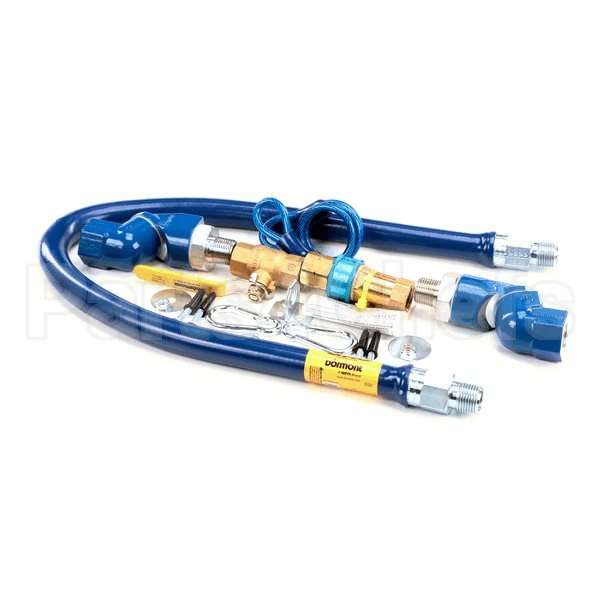 1650KIT2S36 Compatible Dormont 1/2Dia., 36 Blue Hose, Snapfast, 2 Swiv