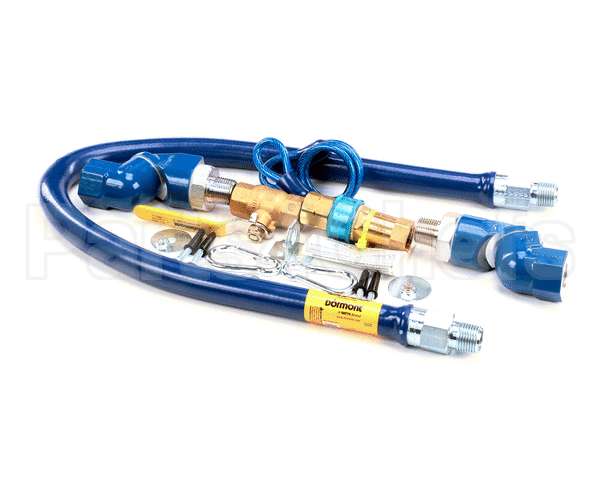 1650KIT2S36 Dormont 1/2 Dia., 36 Blue Hose, Snapfast, 2 Swiv