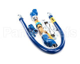 1650KIT2S36 Dormont 1/2 Dia., 36 Blue Hose, Snapfast, 2 Swiv