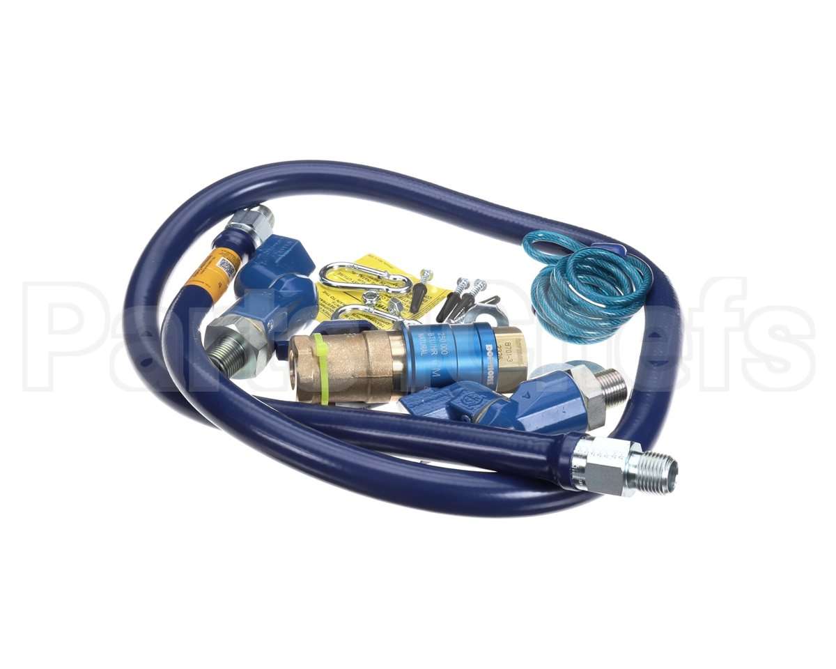 1650KITCF2S60 Dormont 1/2 Dia., 60 Blue Hose, Safety Quik, 2 S