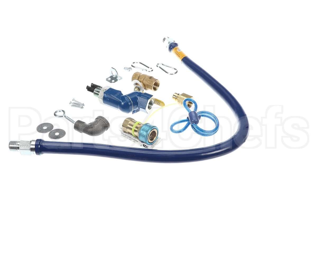 1650KITS36 Dormont 1/2 Dia., 36 Blue Hose, Snapfast, Swivel