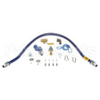 1650KITS48 Compatible Dormont Gas Hose Kit, 1/2" Dia, Valve, Swivel