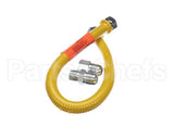 1650NPFS24 Dormont Stationary Gas Connector, 1/2 Dia., 24 L