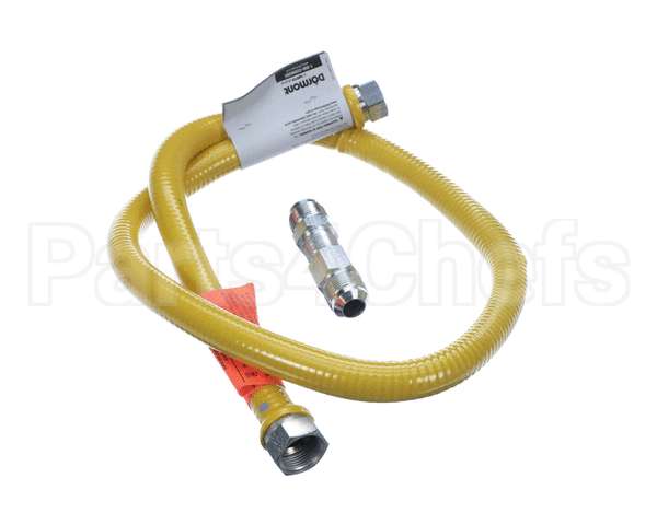 1650NPFS48 Dormont Stationary Gas Connector, 1/2 Dia., 48 L