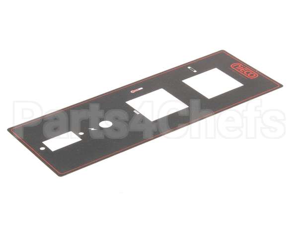 16608 Nieco Label, Front, Left Control Box