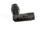 166092000 Cornelius Fitting L 90 Pvc 5/8Bb (2) Blk