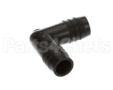 166092000 Cornelius Fitting L 90 Pvc 5/8Bb (2) Blk