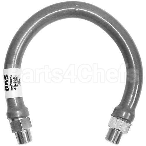 1675BP-24 Compatible Dormont Hose, Gas - 3/4 X 24