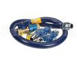 1675BPCF2S48 Dormont 3/4 Dia., 48 Blue Hose, Safety Quik, 2 S